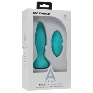 A-play Thrust Experienced Rechargeable Plug-teal