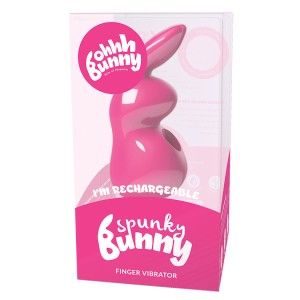 Ohhh Bunny Spunky Finger Vibe-pretty In Pink