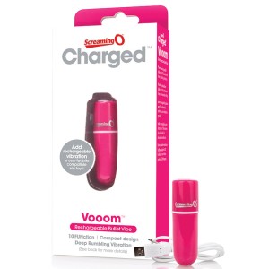 Charged Vooom Rechargeable Bullet Vibe Pink