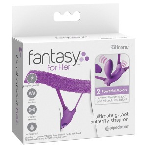 Fantasy For Her Ultimate G-spot Butterfly Strap-on