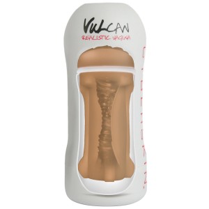 Cyberskin Vulcan Realistic Vagina-mocha