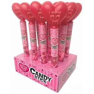 Lets Do It Candy Stick Display Of 12