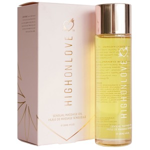 Highonlove Massage Oil-strawberries 4oz
