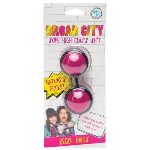 Broad City Natures Pocket Kegel Balls Hot Pink