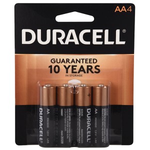 Duracell Batteries Aa (4pk)