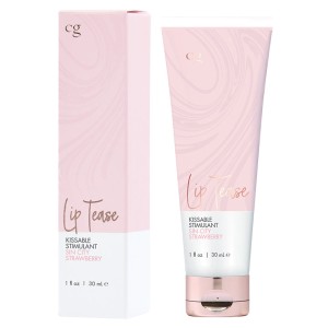 Lip Tease Kissable Stimulant Sin City Strawberry 1 Fl. Oz.
