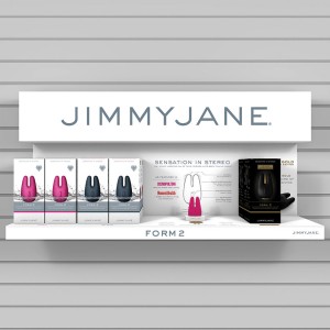Jimmyjane Form 2 Shelf-n-shop Retail Merchandising Display