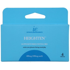 Heighten Suppositories With Cbd-400mg (100mg Each) 4 Pieces