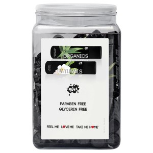 Wet Naturals And Organics Assorted 36 Pc. Bowl  1 Fl. Oz./ 30ml Bottles
