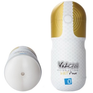 Vulcan Love Skin Masturbator White Anus Vibe