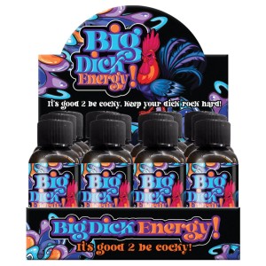Big Dick Energy Bde 2oz Shot 12 Count Display