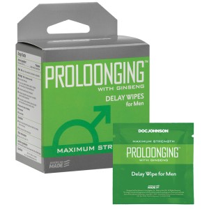 Prolonging Delay Wipes With Ginseng For Men 10pack
