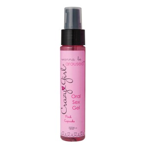 Crazy Girl Oral Sex Gel-pink Cupcake 2.2oz (bulk)