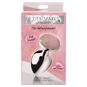 Booty Sparks Gemstones Rose Quartz Gem Large