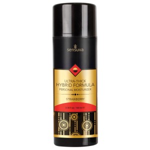 Sensuva Ultra-thick Hybrid Personal Moisturizer-strawberry¬†3.4oz