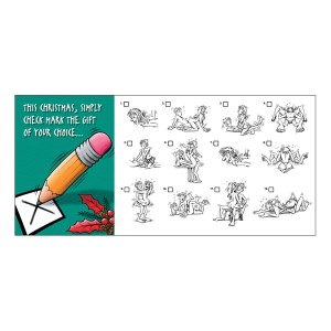 Greeting Card Check Mark The Gift Of Your Choice