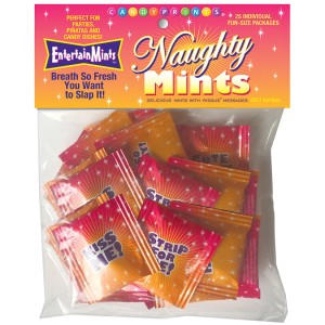 Naughty Mints 25 Individual Fun Size  Packages