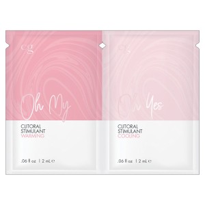 Cg Clit Stimulant Duo Warming & Cooling Foil Bag Of 24