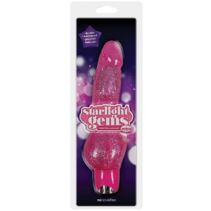 Starlight Gems Aries Vibrating Massager Pink