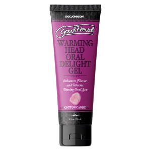 Goodhead Warming Head Oral Delight Gel-cotton Candy 4oz Bulk