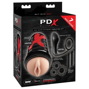Pdx Elite Ass-gasm Vibrating Kit