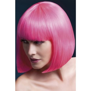 Elise Wig Neon Pink