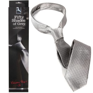 Fifty Shades Of Grey Christian Greys Silver Tie