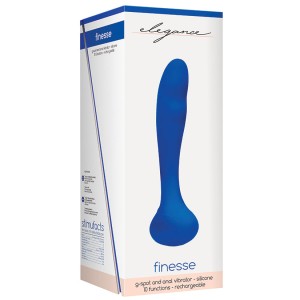 Elegance Finesse G-spot And Prostate Vibe-blue