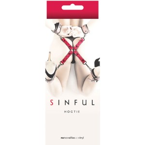 Sinful Hogtie Black
