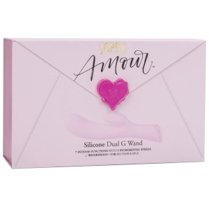 Amour Silicone Dual G Wand-pink