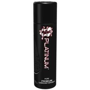 Wet Platinum Luxury Silicone Lubricant 3 Fl. Oz.