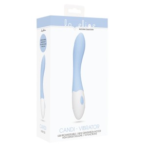 Loveline Rechargeable Candi Vibe-blue 7.75