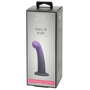 Fifty Shades Of Grey Feel It Baby Colour Changing G-spot Dildo