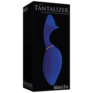 Adam & Eve Tantalizer Clit Suction Massager Blue