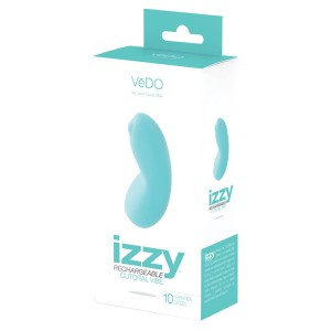 Vedo Izzy Rechargeable Clitoral Vibe-turquoise