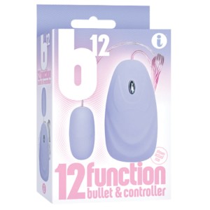 B12 12 Function Bullet & Controller Baby Blue