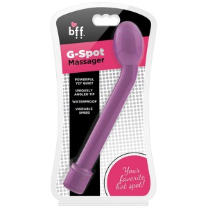 Bff Curved G-spot Massager-purple