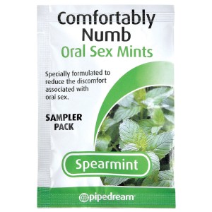 Comfortably Numb Oral Sex Mints Spearmint