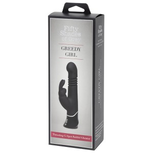 Fifty Shades Of Grey Greedy Girl Thrusting G-spot Rabbit Vibrator