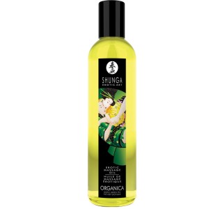 Kissable Massage Oil Organica Exotic Green Tea 8.4 Fl. Oz.