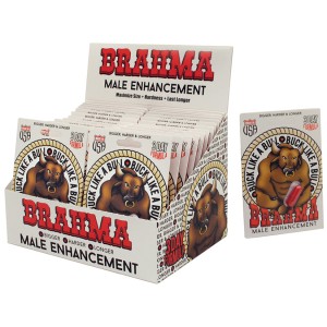 Brahma Male Enhancement P.o.p. Box Display 24 Count