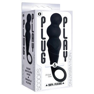 The 9s Plug And Play Silicone Plug Scoops Black