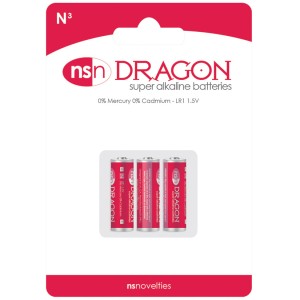 Dragon Alkaline Batteries N (3 Pack)