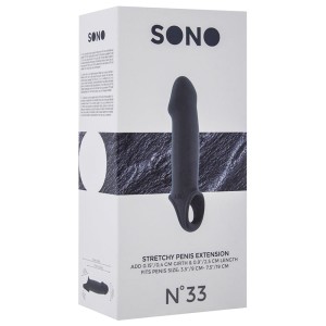Sono No.33 Stretchy Penis Extension-grey