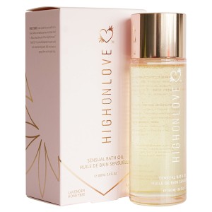 Highonlove Bath Oil-lavender/honey 3.4oz