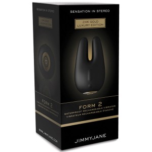 Jimmyjane Form 2 Luxury Edition-black & Gold