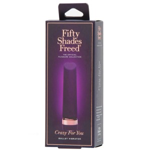Fifty Shades Freed Crazy For You Rechargeable  Bullet Vibrator