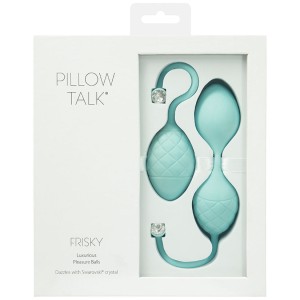Pillow Talk Kegel Exerciser Frisky Teal
