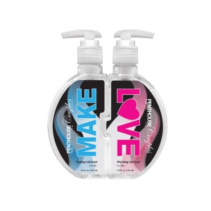 Penthouse Couples Collection Make Love Warming  And Tingling Lubricants Two 5 Fl. Oz./ 147ml Bottles