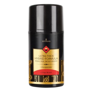 Sensuva Ultra-thick Hybrid Personal Moisturizer-strawberry¬† 1.7oz